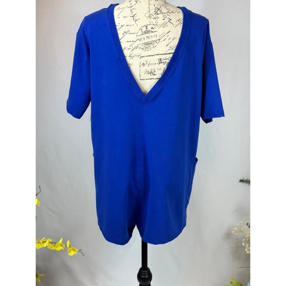 Free People Hot Shot T-Shirt Romper Electric Shock XS - Picture 13 of 16